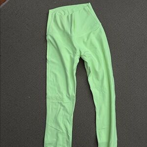 lululemon women’s align leggings neon green